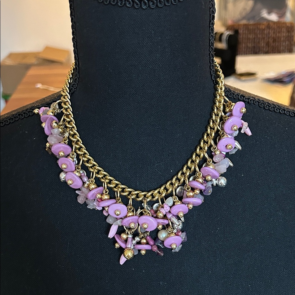 Vintage 70s Luigi Briglia 16 inch necklace really nice features